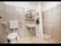 Ferienhaus Dusko - robinson: H(2+2) Zirje (Insel Zirje) - Riviera Sibenik  - Kroatien - H(2+2): Badezimmer mit Toilette