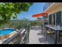 Ferienhaus Villa Ante - with pool: H(6) Rogac - Insel Solta  - Kroatien - Terasse