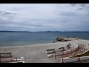 Ferienwohnungen Jurmar - with terrace : A1(4+2)  Split - Riviera Split  - Strand