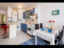 Ferienwohnungen Dragica 1 - cozy flat : A1(3) Split - Riviera Split  - Ferienwohnung - A1(3): Küche und Speisezimmer