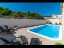 Ferienwohnungen Lux 2 - heated pool: A2(4+2), A3(4+2) Marina - Riviera Trogir  - Pool