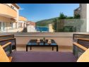 Ferienwohnungen Lux 2 - heated pool: A2(4+2), A3(4+2) Marina - Riviera Trogir  - Terasse