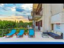 Ferienhaus Rafaeli - with pool: H(8) Marina - Riviera Trogir  - Kroatien - Pool