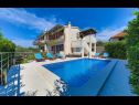 Ferienhaus Rafaeli - with pool: H(8) Marina - Riviera Trogir  - Kroatien - H(8): Pool