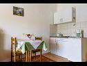 Ferienwohnungen VV A1(2+1), A2(5), A3(7) Seget Vranjica - Riviera Trogir  - Ferienwohnung - A1(2+1): Küche und Speisezimmer
