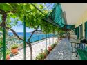 Ferienwohnungen Bosiljka - by the sea: A1(5), A2(5), SA3(2) Sevid - Riviera Trogir  - Terasse