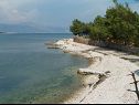 Ferienwohnungen Sanda - 10 M from the beach : A1(6+1), A2(6+1) Trogir - Riviera Trogir  - Strand