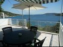 Ferienwohnungen Natad - sea view : A1(4) Vinisce - Riviera Trogir  - Haus