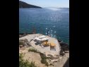 Ferienwohnungen Natad - sea view : A1(4) Vinisce - Riviera Trogir  - Strand
