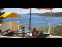 Ferienwohnungen Natad - sea view : A1(4) Vinisce - Riviera Trogir  - Terasse