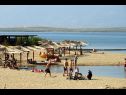 Ferienwohnungen Dita - 400 m from sandy beach: A1(4), A2(4) Nin - Riviera Zadar  - Strand
