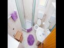 Ferienwohnungen Ljubo - modern andy cosy A1(2+2), A2(4+2), A3(4+2) Vrsi - Riviera Zadar  - Ferienwohnung - A2(4+2): Badezimmer mit Toilette