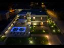Ferienhaus Ren-lux with heated pool: H(8+2) Zaton (Zadar) - Riviera Zadar  - Kroatien - Haus