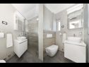 Ferienhaus Villa Milka - heated pool: H(12) Sveti Filip i Jakov - Riviera Biograd  - Kroatien - H(12): Badezimmer mit Toilette