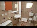 Ferienwohnungen Ivo - relaxing & comfortable: A1(4+1) Vrgada (Insel Vrgada) - Riviera Biograd  - Ferienwohnung - A1(4+1): Badezimmer mit Toilette