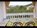 Ferienwohnungen Ivo - relaxing & comfortable: A1(4+1) Vrgada (Insel Vrgada) - Riviera Biograd  - Aussicht