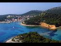 Ferienwohnungen Ivo - relaxing & comfortable: A1(4+1) Vrgada (Insel Vrgada) - Riviera Biograd  - Strand