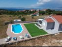 Ferienhaus Nane Garden - house with pool : H(4+1) Mirca - Insel Brac  - Kroatien - Aussicht