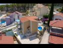 Ferienwohnungen Dalis - open swimming pool: A1 kat(4+1), A2 prizemlje(4) Bucht Osibova (Milna) - Insel Brac  - Kroatien - Haus