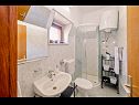 Ferienwohnungen Jasna - cosy apartment in a peaceful area: A1(2), A2(4) Selca - Insel Brac  - Ferienwohnung - A2(4): Badezimmer mit Toilette