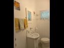 Ferienhaus Dragan - 50m from sea: H(4) Splitska - Insel Brac  - Kroatien - H(4): Badezimmer mit Toilette