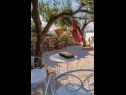 Ferienhaus Margita - luxury with private pool: H(6) Splitska - Insel Brac  - Kroatien - Gartenterasse