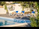 Ferienhaus Margita - luxury with private pool: H(6) Splitska - Insel Brac  - Kroatien - Pool