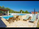 Ferienhaus Kristiana - open swimming pool: H(7) Supetar - Insel Brac  - Kroatien - Pool
