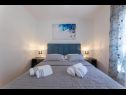 Ferienwohnungen Nick - jacuzzi & seaview: A1(4+1) Mastrinka - Insel Ciovo  - Ferienwohnung - A1(4+1): Schlafzimmer