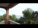 Ferienwohnungen Mila A1(4) Crikvenica - Riviera Crikvenica  - Ferienwohnung - A1(4): Balkon