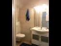 Ferienwohnungen Jozefina A1(4), SA2(2) Crikvenica - Riviera Crikvenica  - Studio-Ferienwohnung - SA2(2): Badezimmer mit Toilette