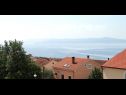Ferienwohnungen Horvat SA1(2), B2(4) Crikvenica - Riviera Crikvenica  - Aussicht