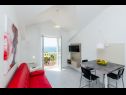 Ferienwohnungen und Zimmer Villa Bouganvillea - sea view & garden: A1 Deluxe (2+1), A2 Superior (2+1), A3 Comfort (2+1), A4 Premium (2+1), R1 Deluxe (2), R2 Comfort (2) Mlini - Riviera Dubrovnik  - Ferienwohnung - A4 Premium (2+1): Tagesaufenthaltsraum