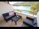 Ferienwohnungen Leo - sea view & comfortable: A1(6) Ploce - Riviera Dubrovnik  - Meerblick