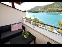 Ferienwohnungen Leo - sea view & comfortable: A1(6) Ploce - Riviera Dubrovnik  - Ferienwohnung - A1(6): Aussicht vom Terasse
