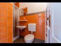 Ferienwohnungen Perci- cosy and comfortable A1 Novi(2+2) , SA2 Stari(2) Krnica - Istrien  - Ferienwohnung - A1 Novi(2+2) : Badezimmer mit Toilette