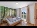 Ferienhaus LariF - luxury in nature: H(10+2) Nedescina - Istrien  - Kroatien - H(10+2): Schlafzimmer