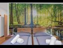 Ferienhaus LariF - luxury in nature: H(10+2) Nedescina - Istrien  - Kroatien - H(10+2): Schlafzimmer