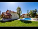  Blue house - outdoor pool: H(8+2) Plaski - Kontinental Kroatien - Kroatien - Haus
