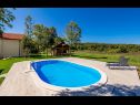  Blue house - outdoor pool: H(8+2) Plaski - Kontinental Kroatien - Kroatien - Balkon