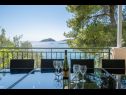 Ferienhaus Momento - peaceful resort : H(10) Blato - Insel Korcula  - Kroatien - H(10): Aussicht vom Terasse