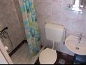 Ferienwohnungen Darko SA1(2) Malinska - Insel Krk  - Badezimmer mit Toilette