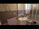 Ferienwohnungen Duda A1(2+2), A2(2+2) Malinska - Insel Krk  - Ferienwohnung - A1(2+2): Badezimmer mit Toilette