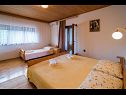 Ferienwohnungen Marica A1(3+1) Vrbnik - Insel Krk  - Ferienwohnung - A1(3+1): Schlafzimmer