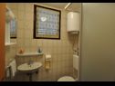 Ferienwohnungen Pava SA1 (2), SA2 (2) Vrbnik - Insel Krk  - Studio-Ferienwohnung - SA1 (2): Badezimmer mit Toilette