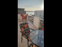 Ferienwohnungen Mirjana: sea view & balcony: A1 MN (2+1), A2 JN (2+1) Baska Voda - Riviera Makarska  - Ferienwohnung - A2 JN (2+1): Balkon