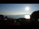 Ferienwohnungen Mirjana: sea view & balcony: A1 MN (2+1), A2 JN (2+1) Baska Voda - Riviera Makarska  - Aussicht