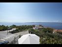 Ferienwohnungen Robert - sea view : A1(4+1), A2(4+2) Brela - Riviera Makarska  - Ferienwohnung - A2(4+2): Aussicht vom Terasse
