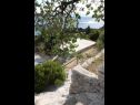 Ferienwohnungen Up - amazing sea view: A1(2) Brela - Riviera Makarska  - Hof