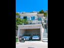 Ferienwohnungen Robert - sea view : A1(4+1), A2(4+2) Brela - Riviera Makarska  - Haus